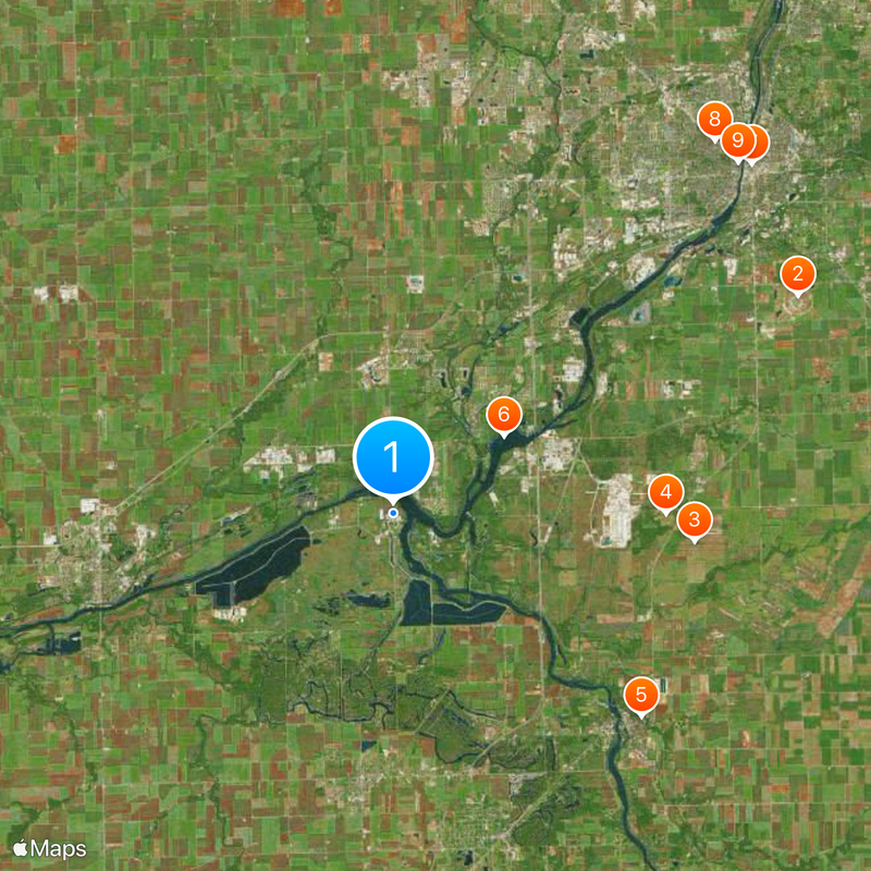 Kernkraftwerk Dresden Karte