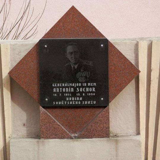Pomník Antonína Sochora  v Jirkově