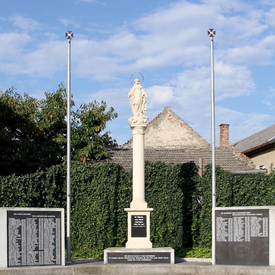 Immaculatasäule, Podersdorf am See