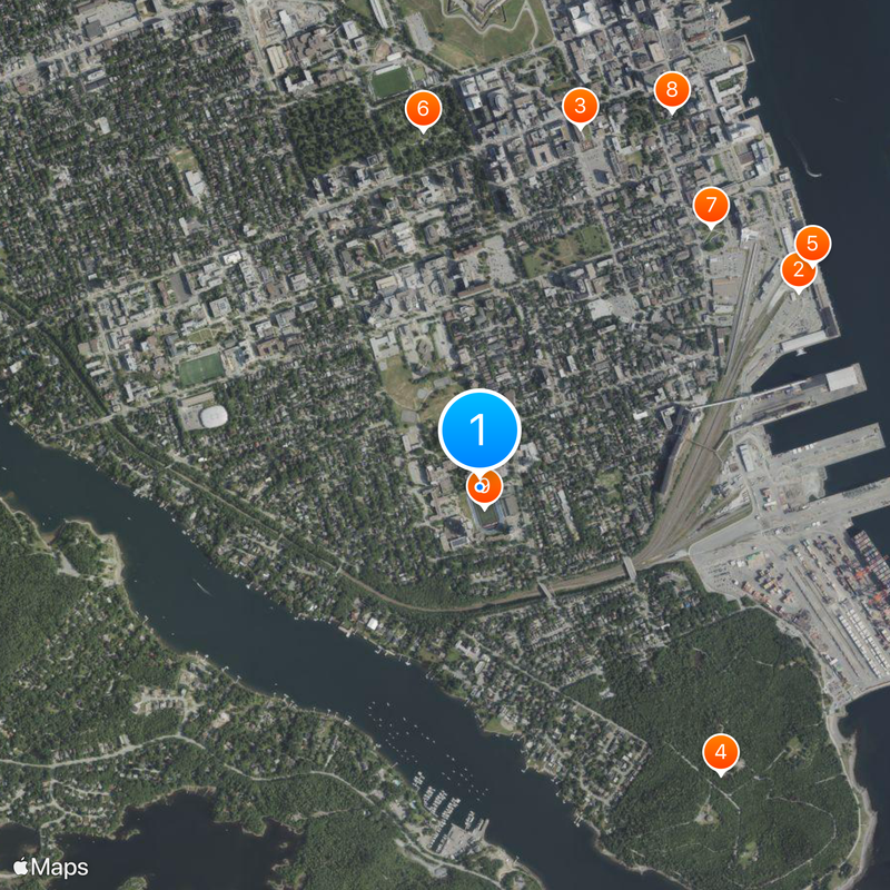 Saint Mary's University Map