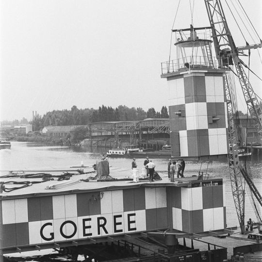 Phare de la plate-forme Goeree