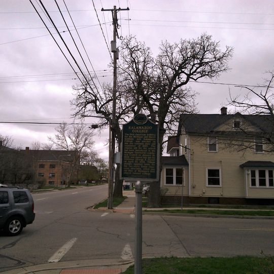 Kalamazoo College Historical Marker