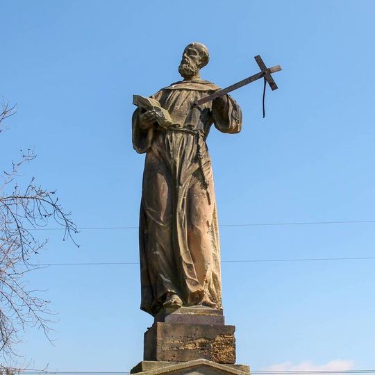 Socha Svatého západně od Odrlice