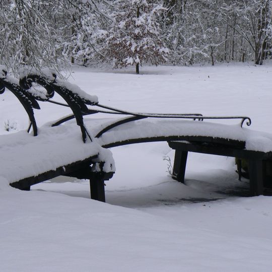 Huis te Linschoten: bruggetje