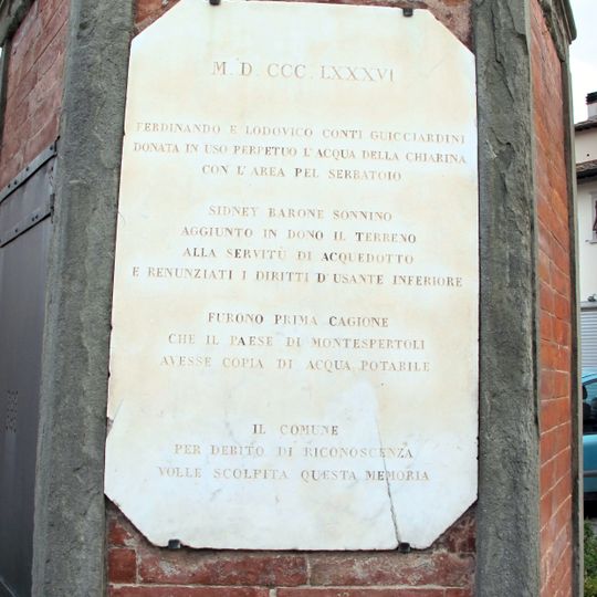 Piazza Machiavelli well