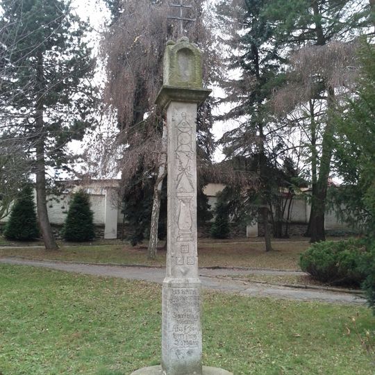 Wayside shrine in Děkanská zahrada, Pelhřimov