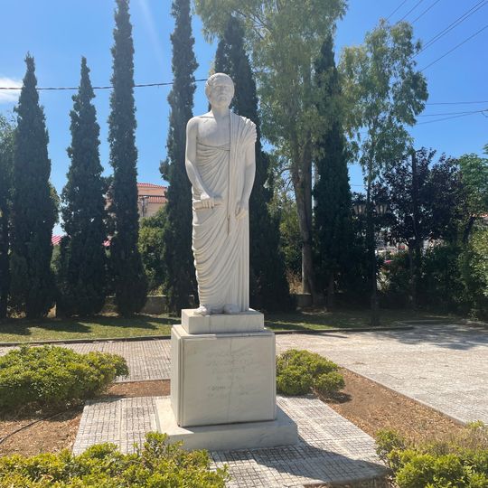 Statue of Demosthenes, Paiania
