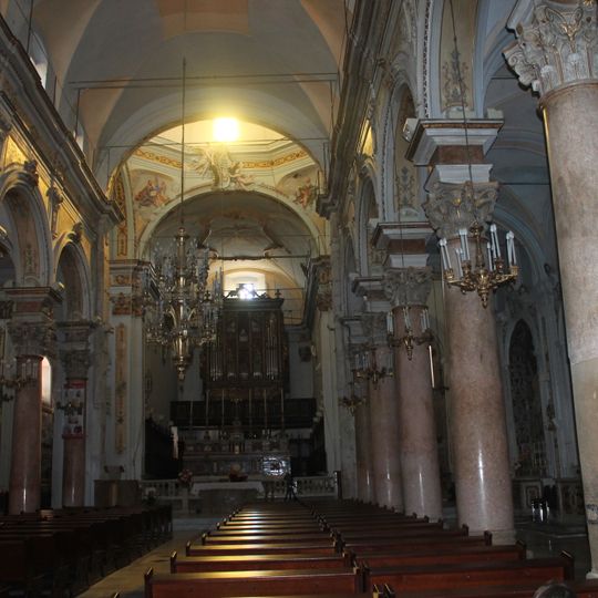 Interno della chiesa di Santa Lucia