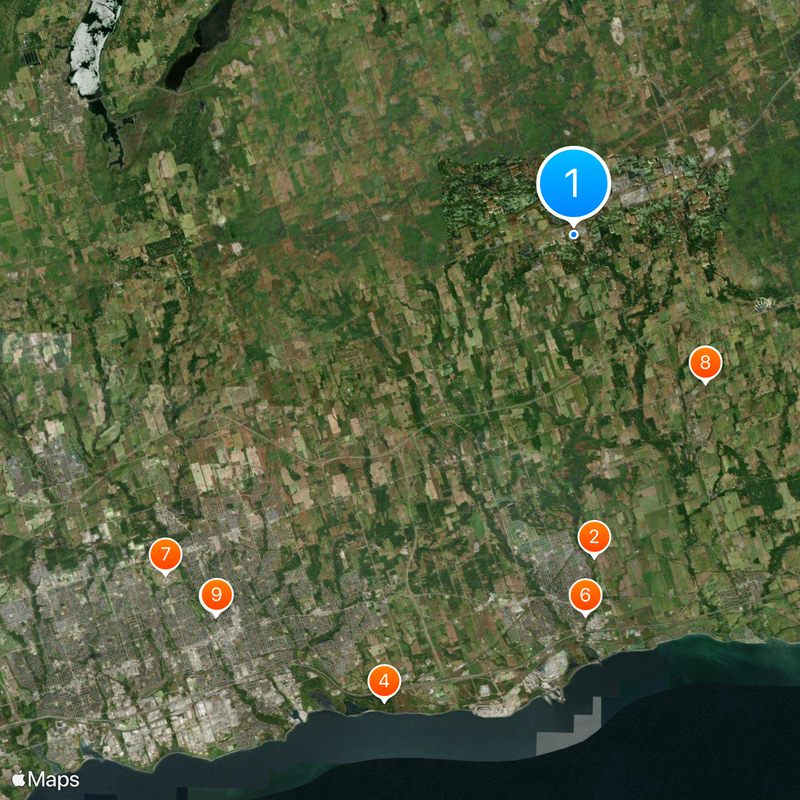 Canadian Tire Motorsport Park Map