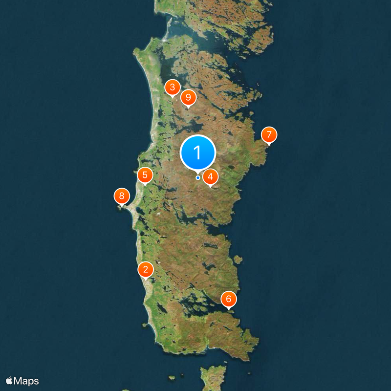 South Uist Map