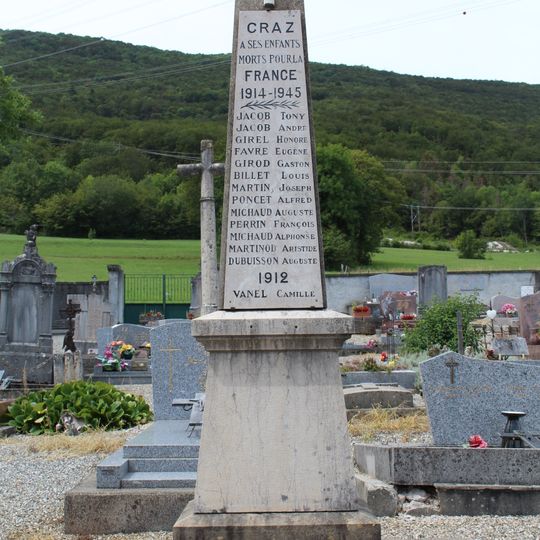 War memorial of Craz