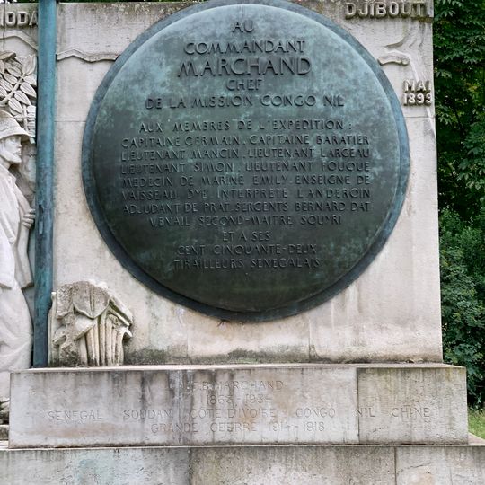 Monument der Marchand Expedition
