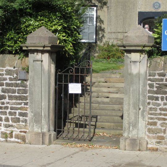 Gate piers approximately 15 metres south of Friends' Meeting House