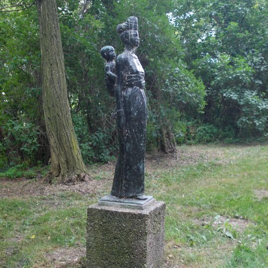 Afrikanerin mit Kind