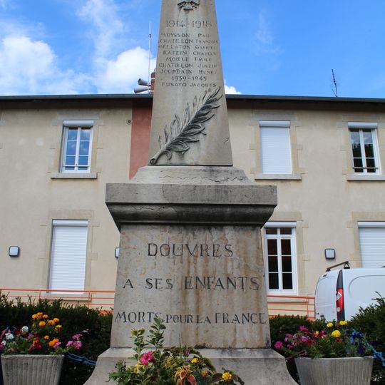 War memorial of Douvres