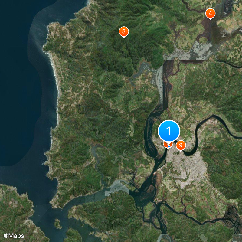 Austral University of Chile Map