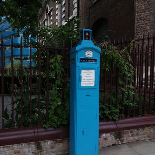 Police Public Callbox Outside St Botolph Aldgate Church
