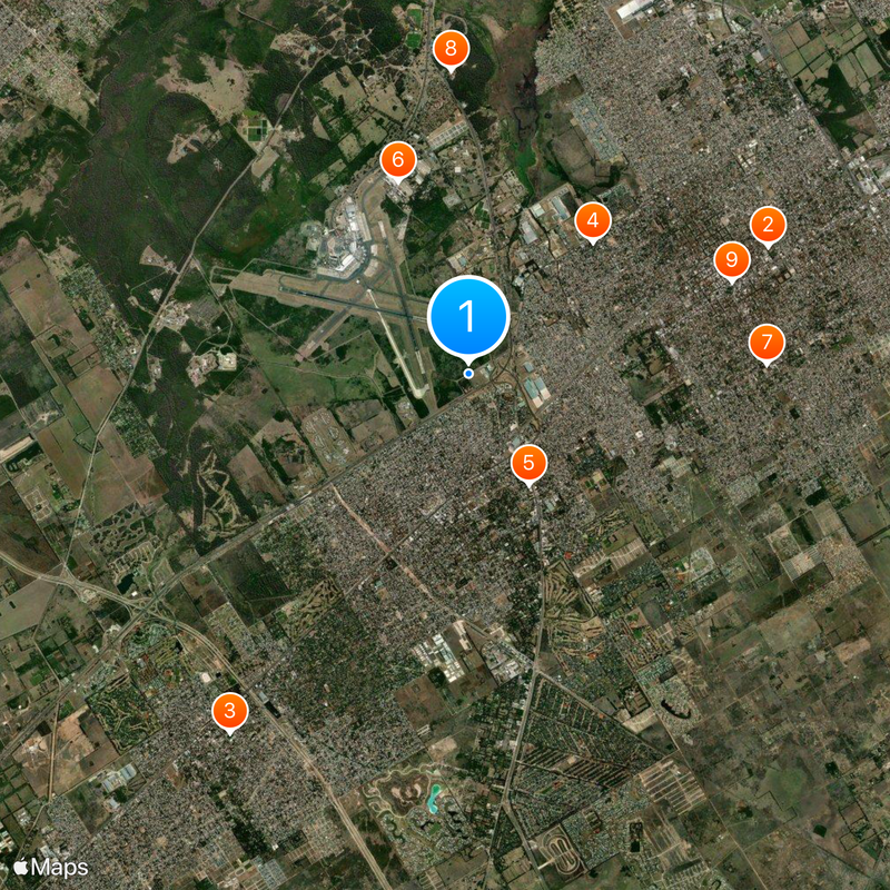 Ezeiza Map