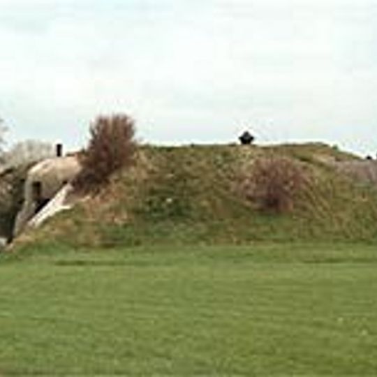 Artilleriebatterie bei Merville