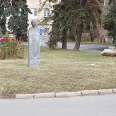 Pomník Tomáše Garrigue Masaryka v areálu nemocnice v Rakovníku