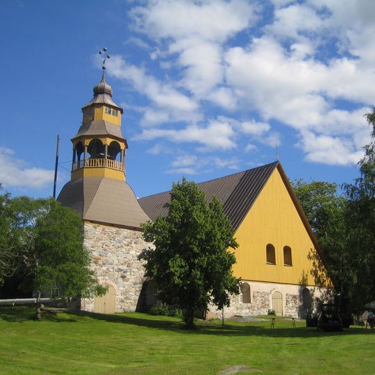 Alte Kirche von Uusikaupunki