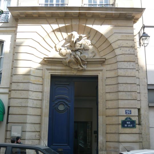 26 rue de Lille, Paris