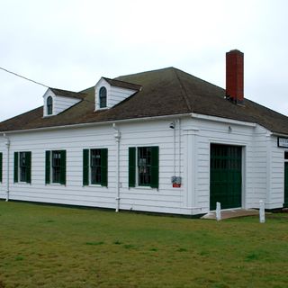 Eagle Harbor Coast Guard Station Boathouse