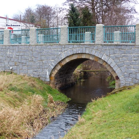 Straßenbrücke über die Promnitz Lindeberg -