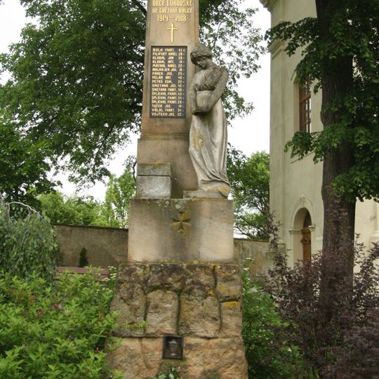 Památník obětem 1. sv. války v Lukově