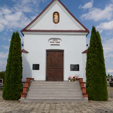 Cemetery chapel in Brzeziny, powiat radzyński
