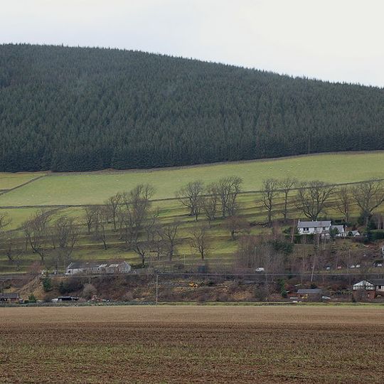 Purvishill Tower, cultivation terraces, enclosure and tower