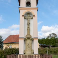Bell tower with cross in Dubí