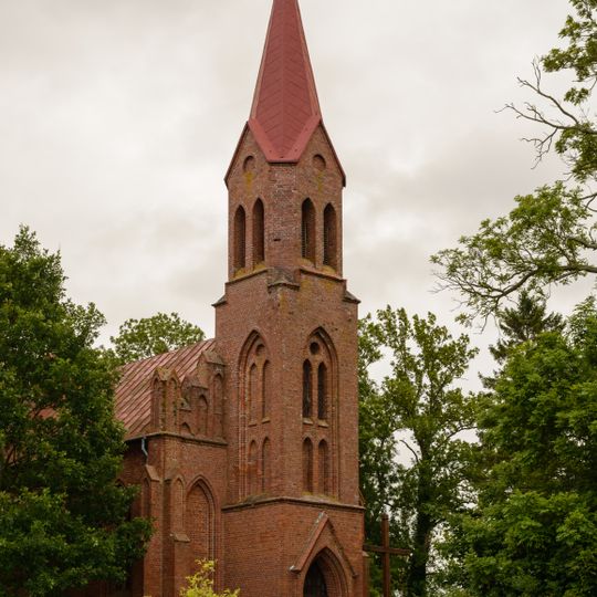 Saint Andrew Bobola church in Strzepowo