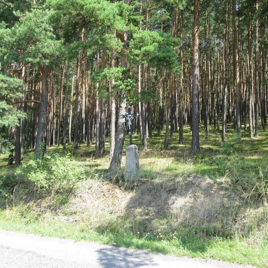 Kříž u lesa nad Novým Knínem