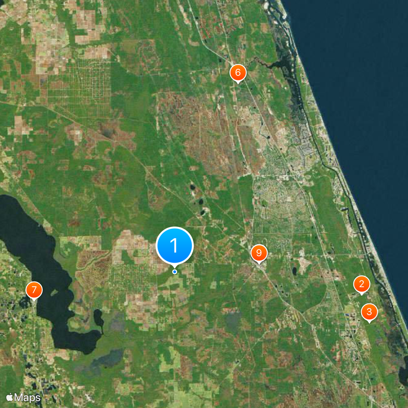 Florida's 6th congressional district Map