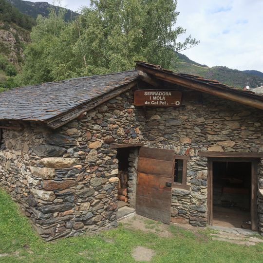 Mola i serradora de Cal Pal