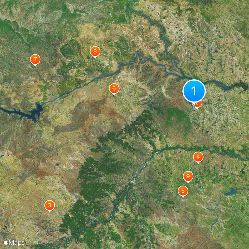Raichur district Map