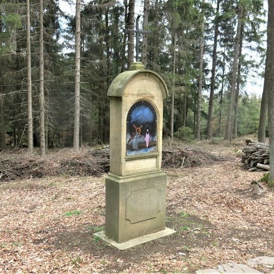 Kaplička IV. zastavení křížové cesty na vrchu Jáchym