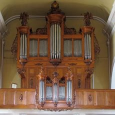 Orgue de tribune de l'église de l'Assomption-de-la-Bienheureuse-Vierge-Marie de Bergheim
