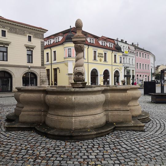 Fountain at Masarykovo náměstí