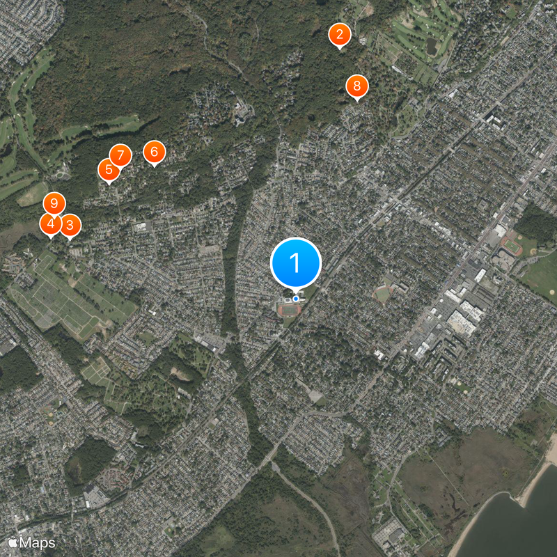 Monsignor Farrell High School Map
