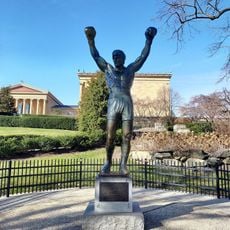 Rocky Statue