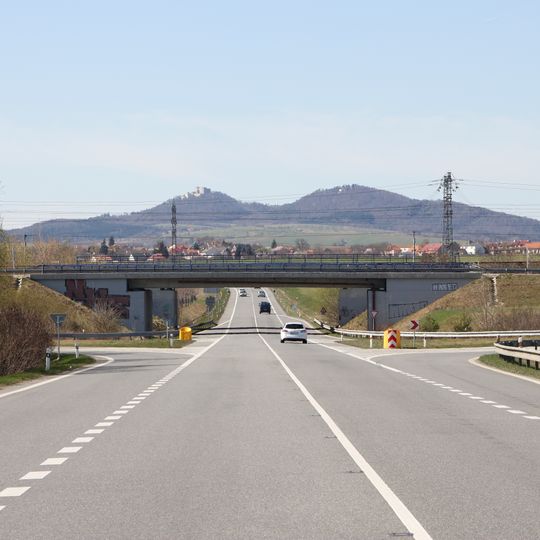 Bridge of road II/427 over road I/50 in Staré Město