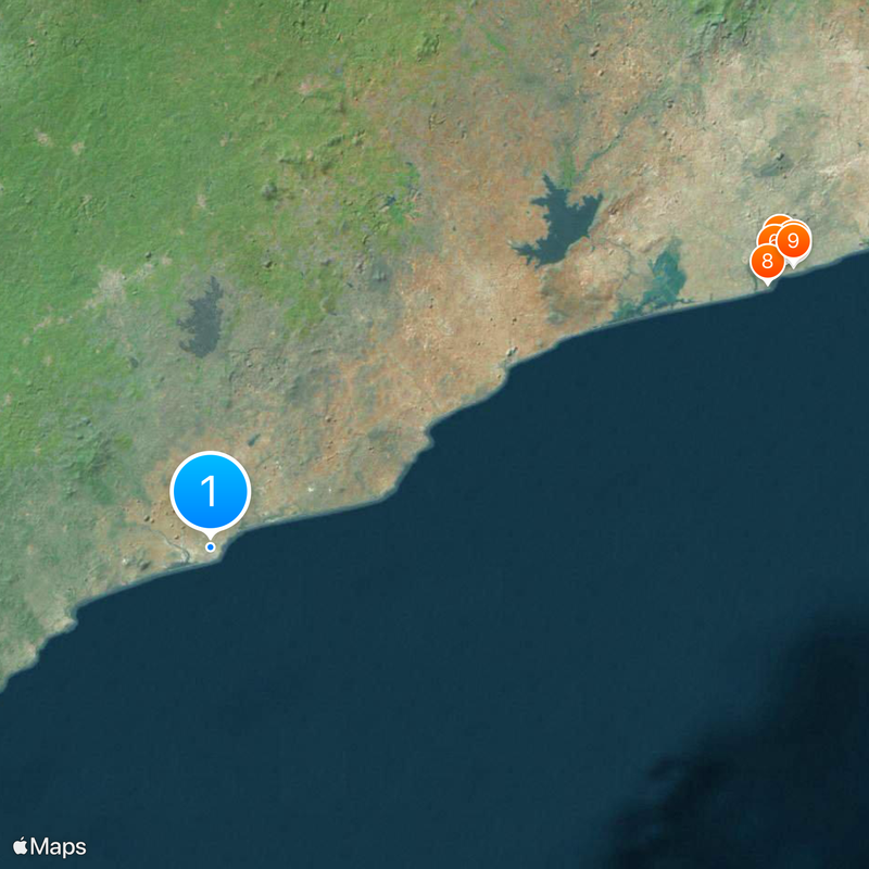 University of Education, Winneba Map