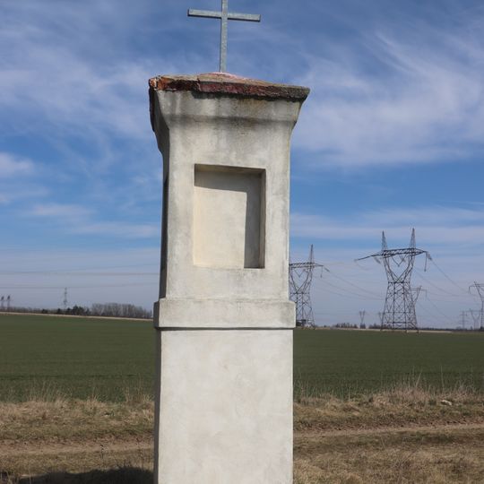 Boží muka na cestě ve Slavěticích