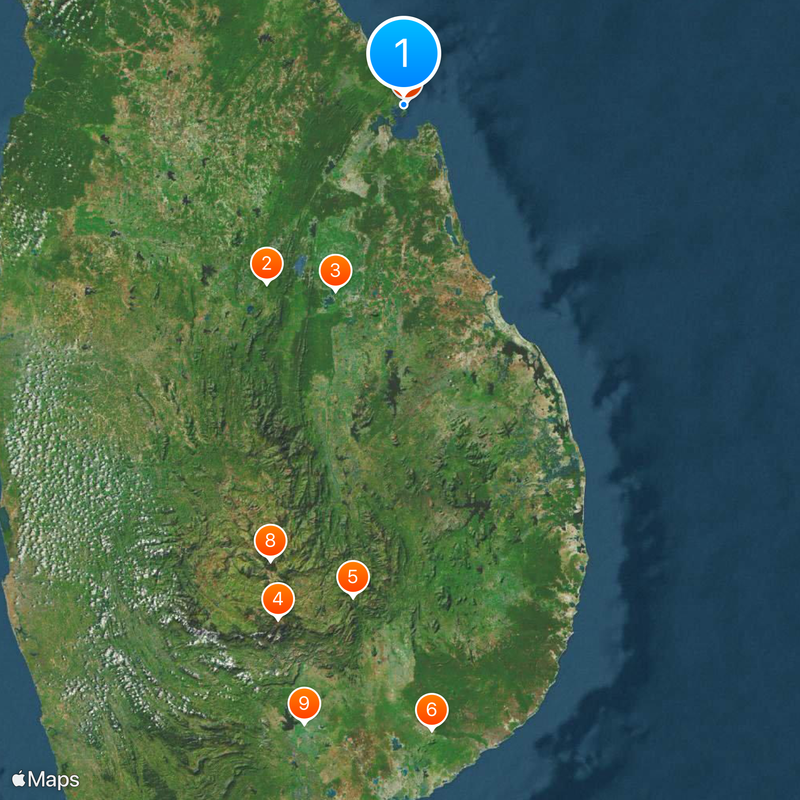 Eastern Province Map