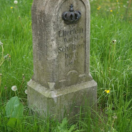 Königlich-Sächsischer Meilenstein Burgstädtel