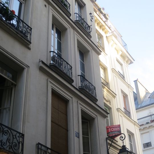 70 rue Quincampoix, Paris