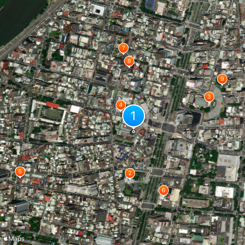 Red House Theater Karte