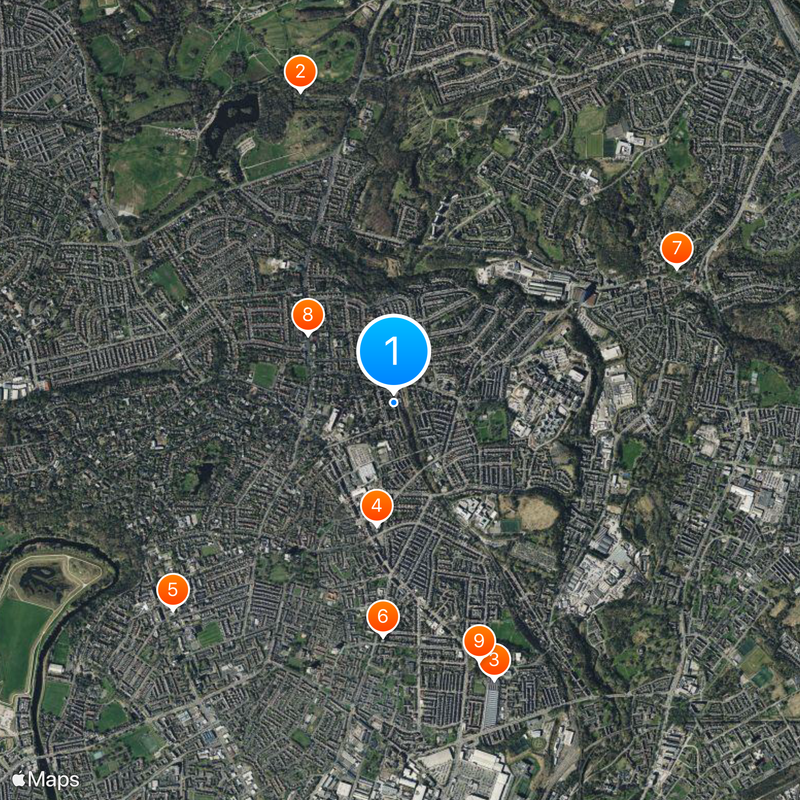 Crumpsall Map